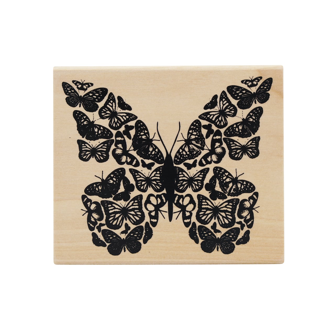 6 Pack: Butterfly Wooden Stamp by Recollections™
